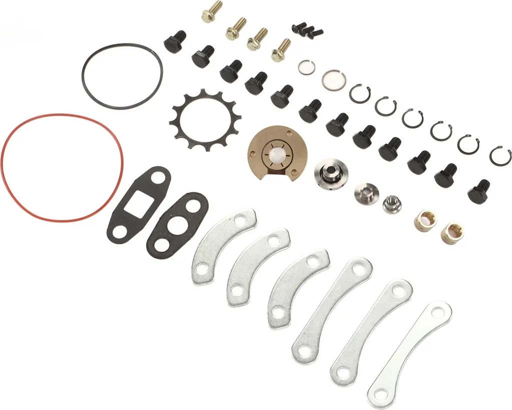 Kit Turbo 44 Pièces Alliage Métallique avec Arbre Standard Haute Stabilité