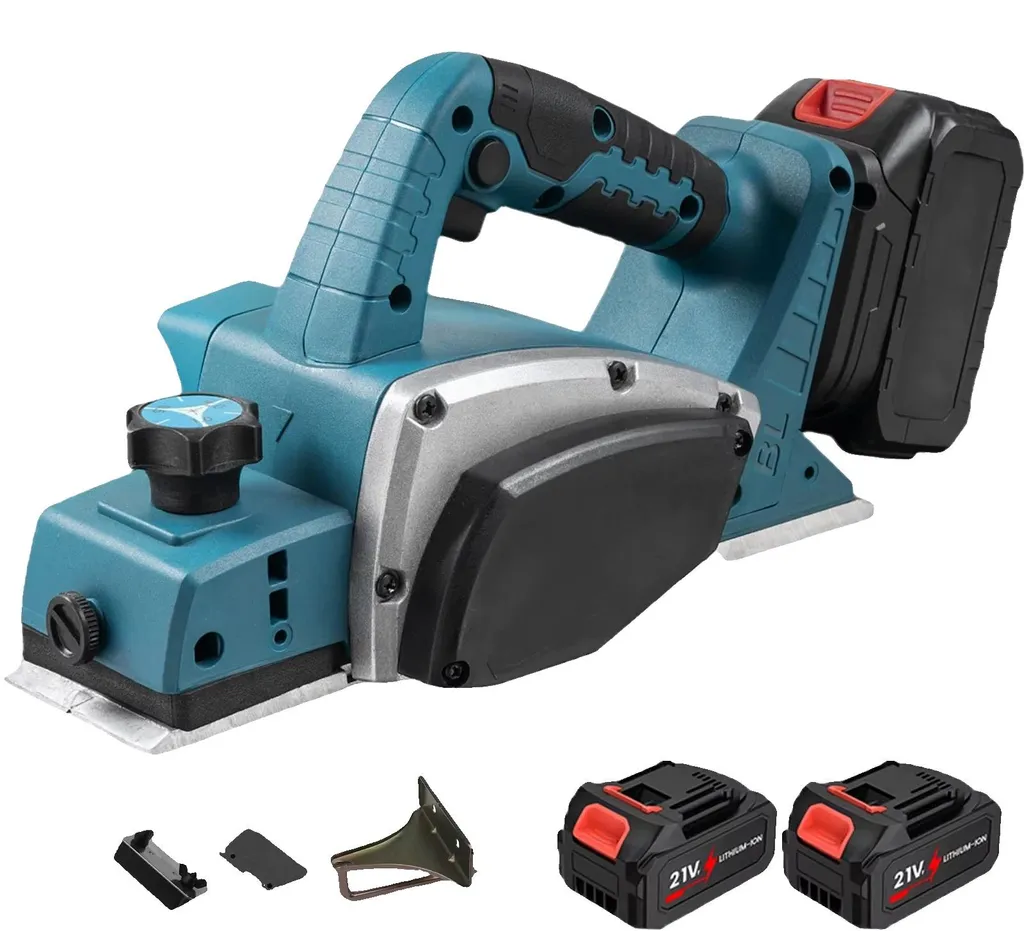 Rabot électrique brushless variateur de vitesse pack 2 batteries 18V