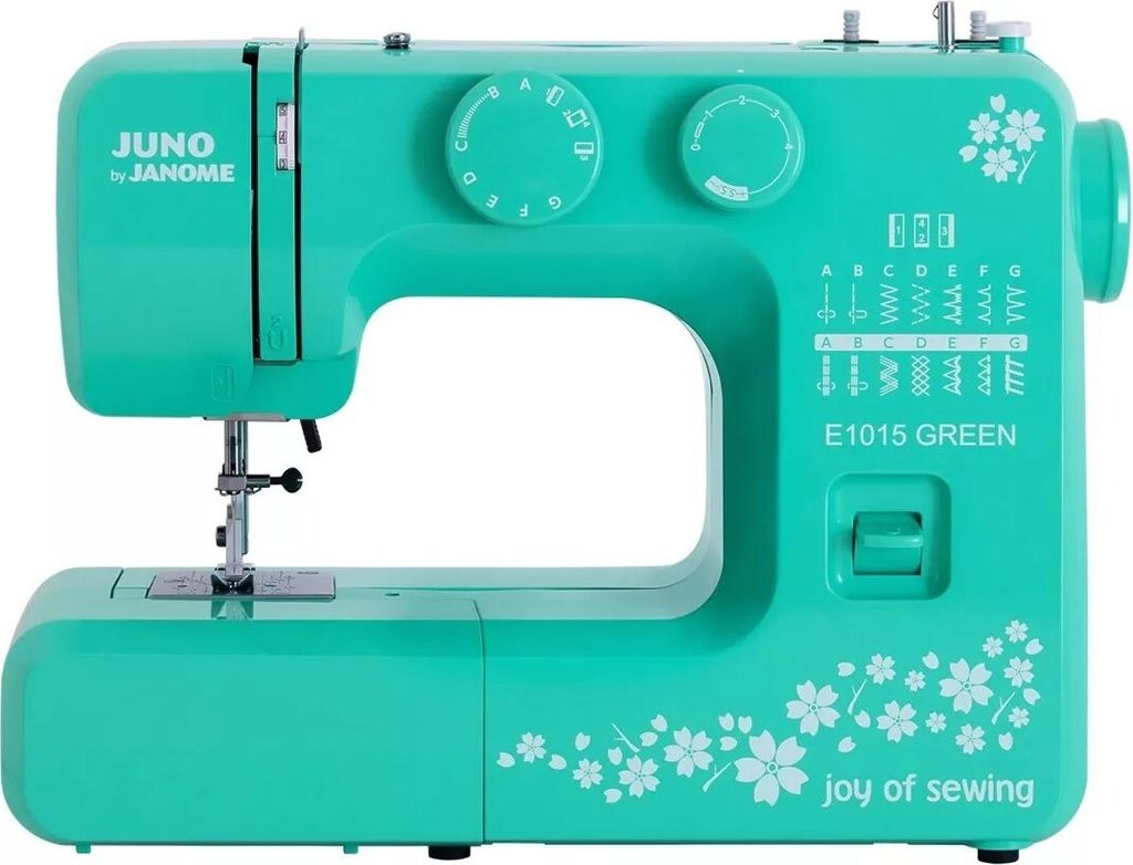 Macchina per cucire JANOME JUNO E1015 VERDE Immagine del prodotto 