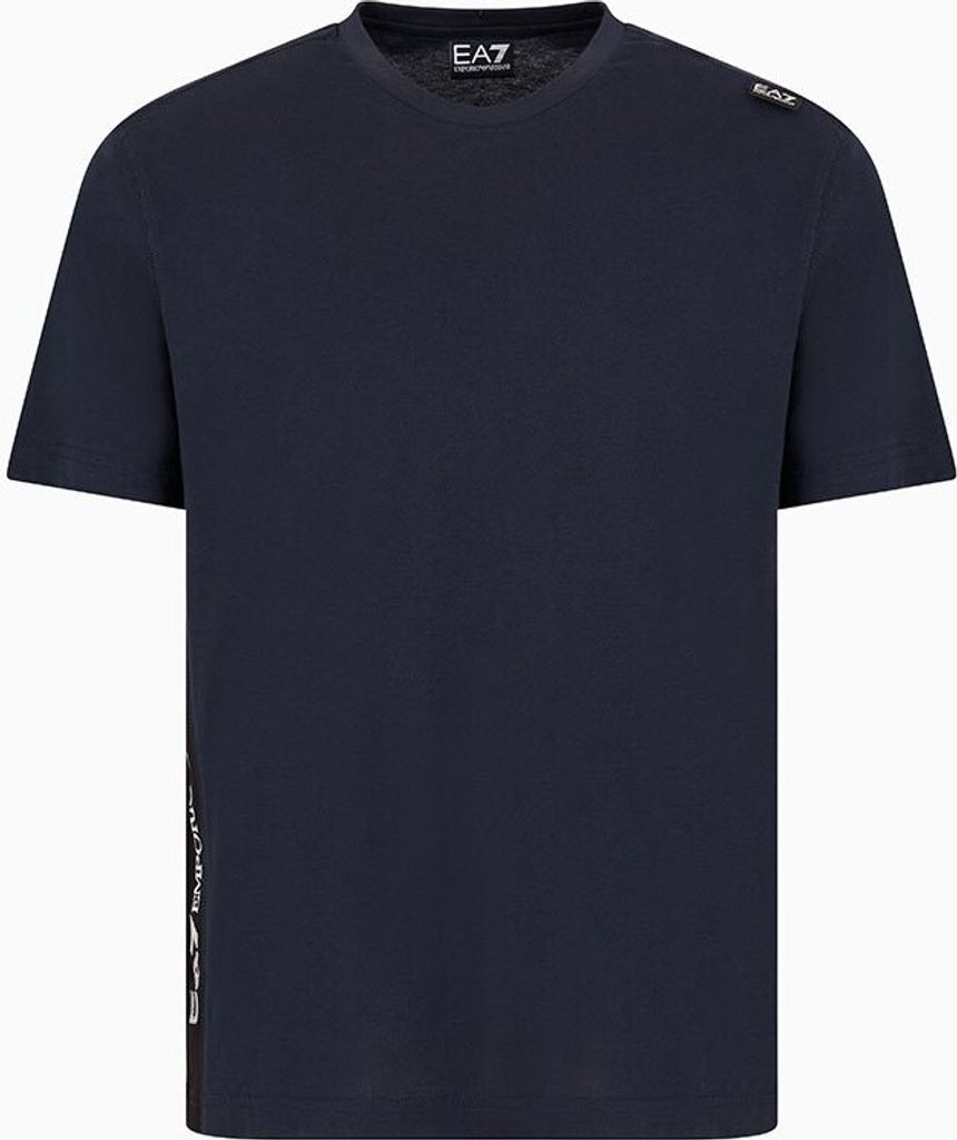 Ea7 Emporio Armani 6dpt04-pjvpz Kurzarm-t-shirt Blau XS Mann Blau XS