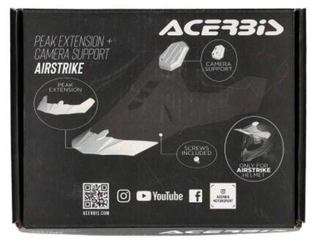Přilba ACERBIS MX-Enduro Airstrike-C - Černá/Žlutá - Obrázek produktu 