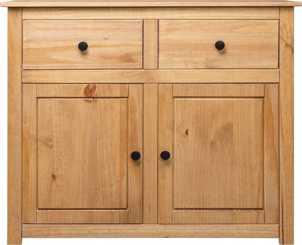 vidaXL Sideboard 93x40x80 cm Kiefernholz Panama Produktbild 