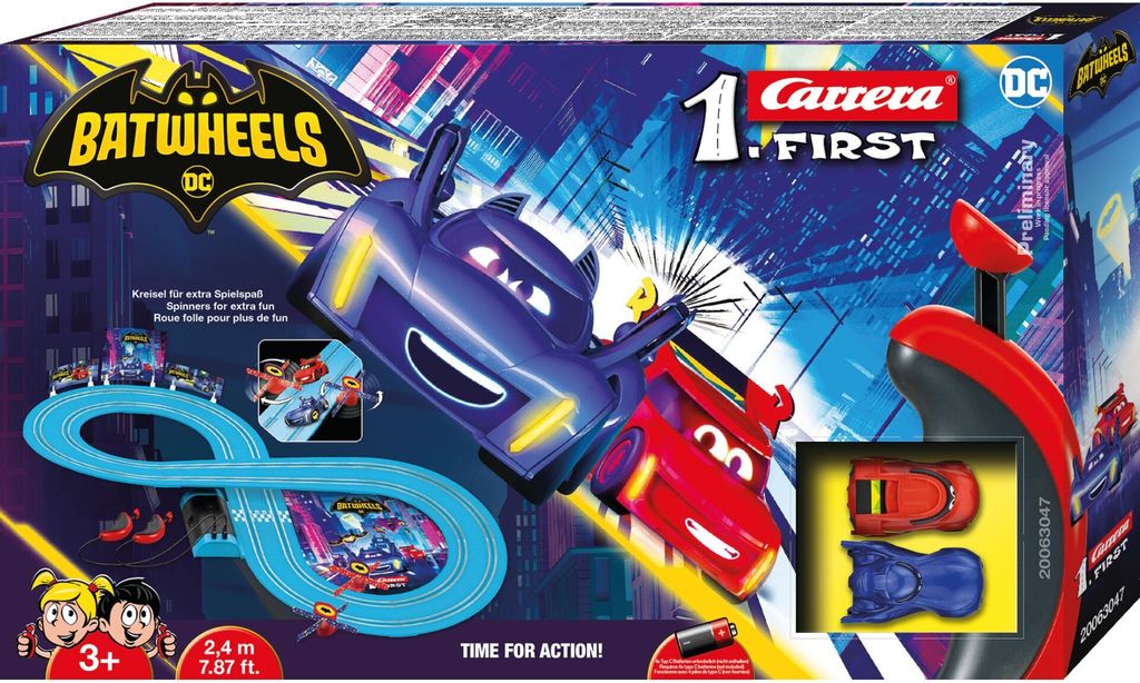 Carrera FIRST Batwheels Čas na akci 20063047 Obrázek produktu 