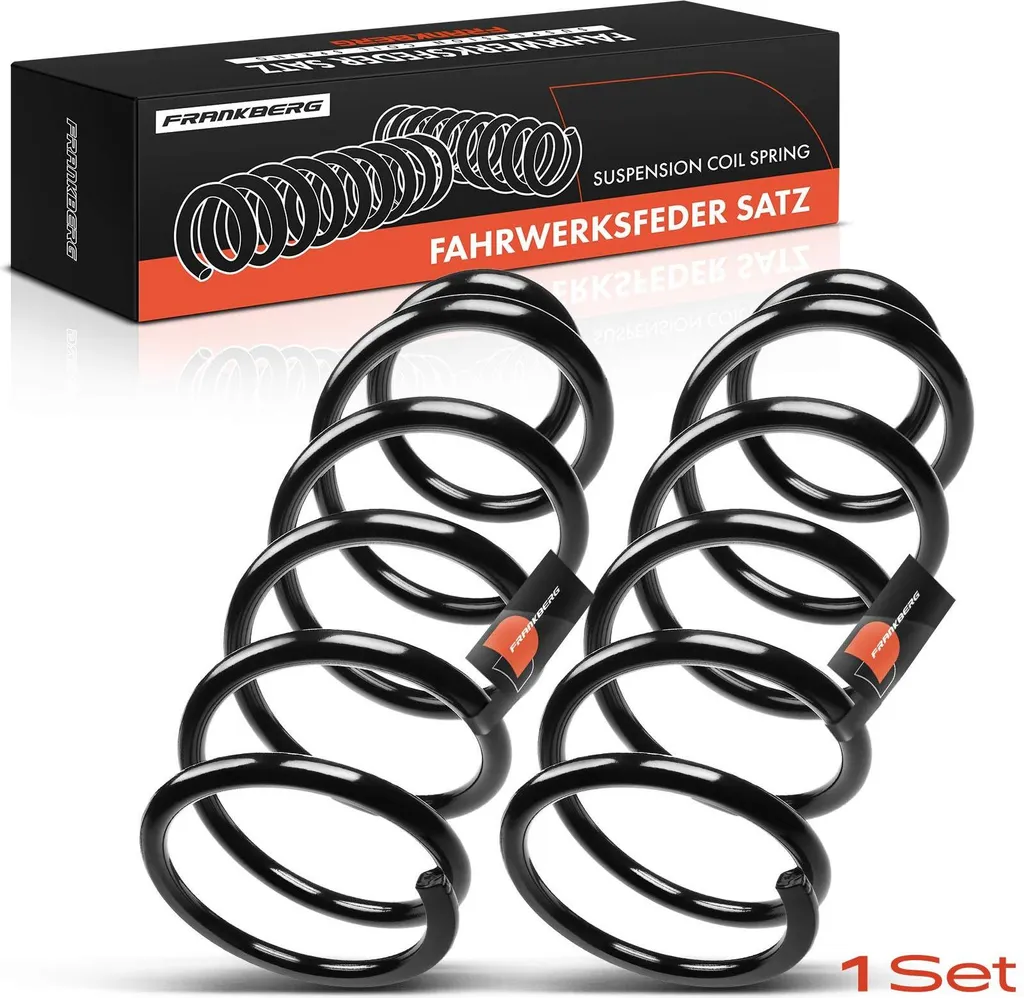 2 Ressorts de Suspension Arrière Frankberg pour Toyota Land Cruiser J120