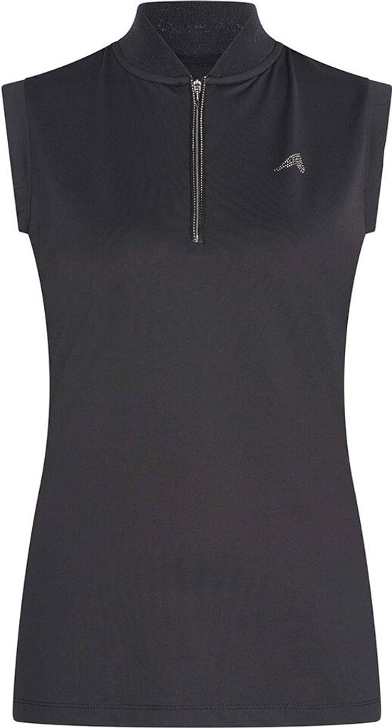 Euro-Star Damen Top ESRamona black ärmellos FS/23, Größe:L