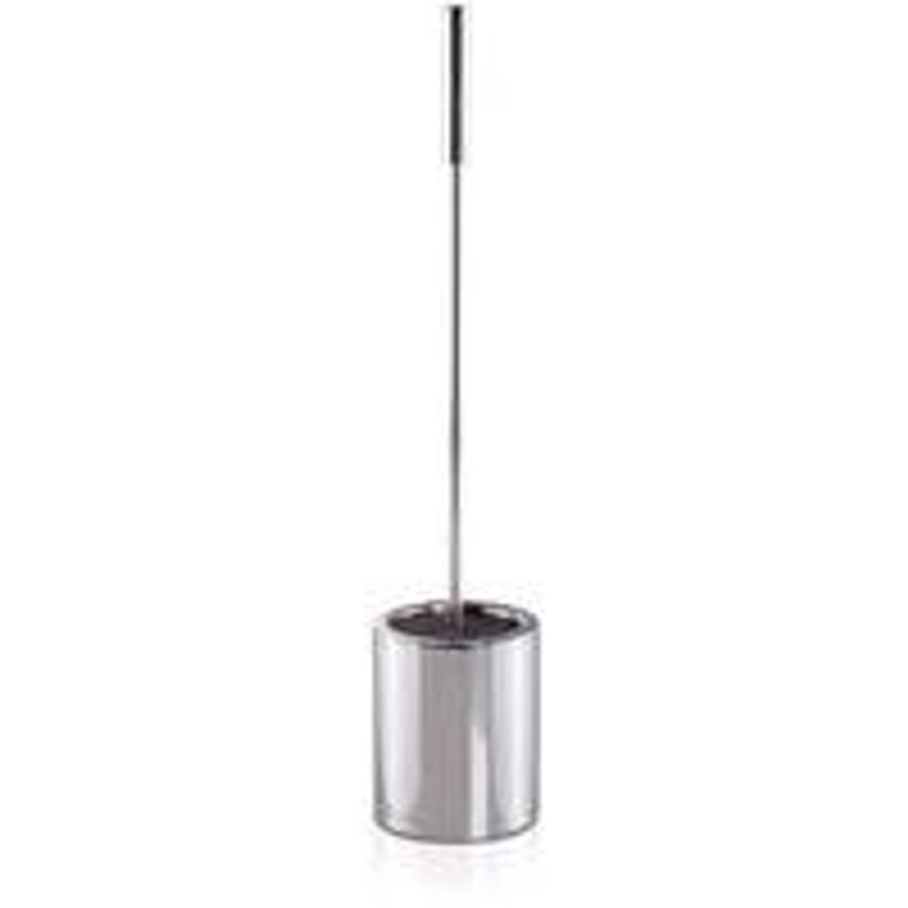 Möve 44043 Toiletborstel aus Edelstahl, silber, 10 x 49 cm