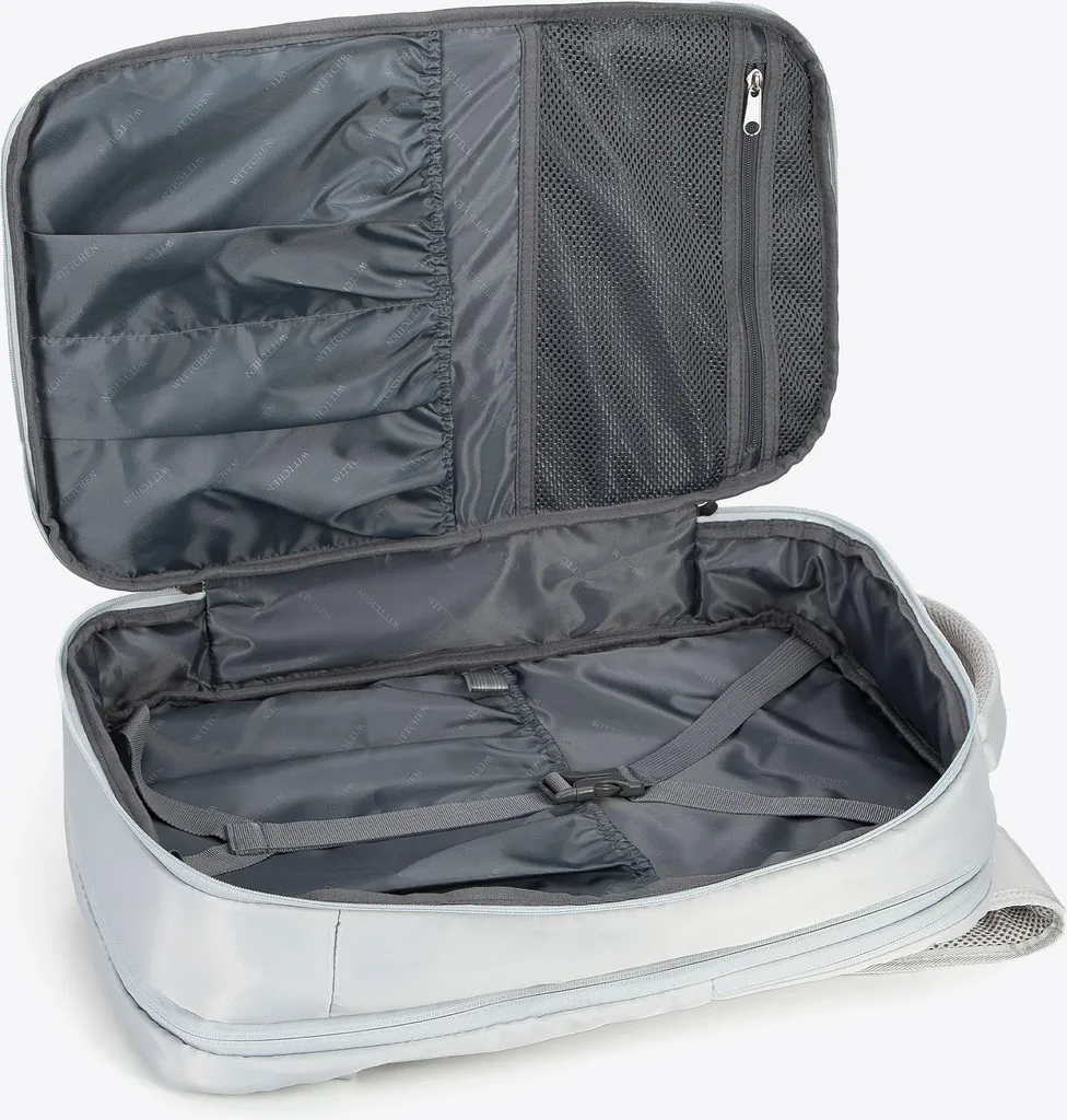 Sac à Dos Avion Multifonctionnel Blanc Crème Polyester Extensible - 5