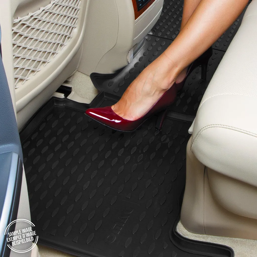 Tappetini Su Misura Infiniti FX35 2003-2009 TPE Nero - Sicurezza 3D - 11