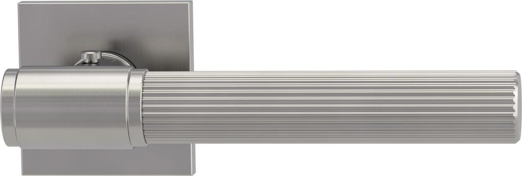 Griffwerk VAYA 136 ARIS fast2fix Fast2Fix Rosetten eckig smart2lock R Samtgrau