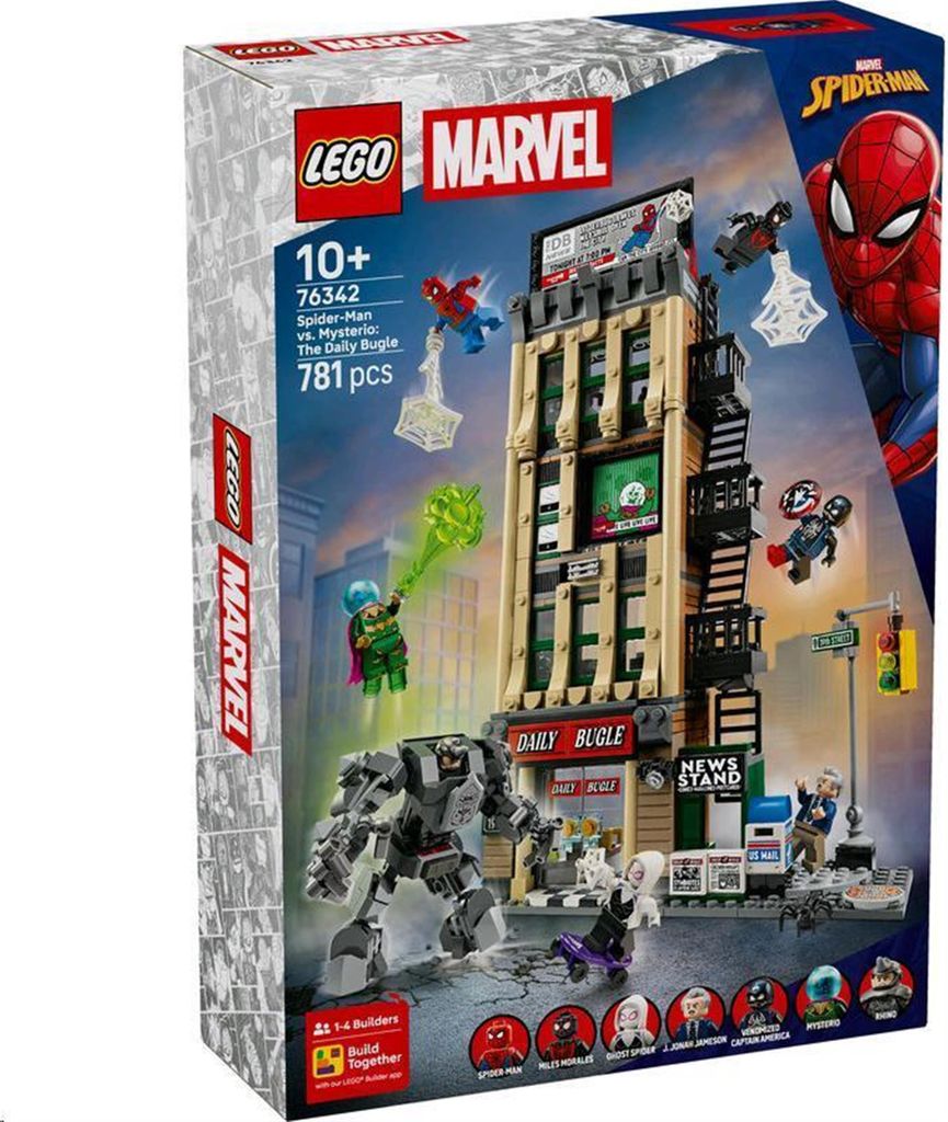LEGO | Marvel Spider-Man vs. Mysterio: Daily Bugle - Produktbild 