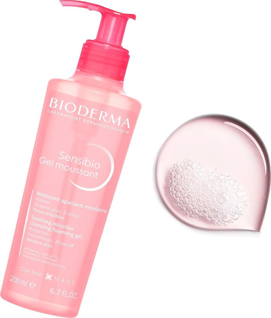 Bioderma Sensibio Gel moussant micellaire apaisant 200 ml Image du produit 