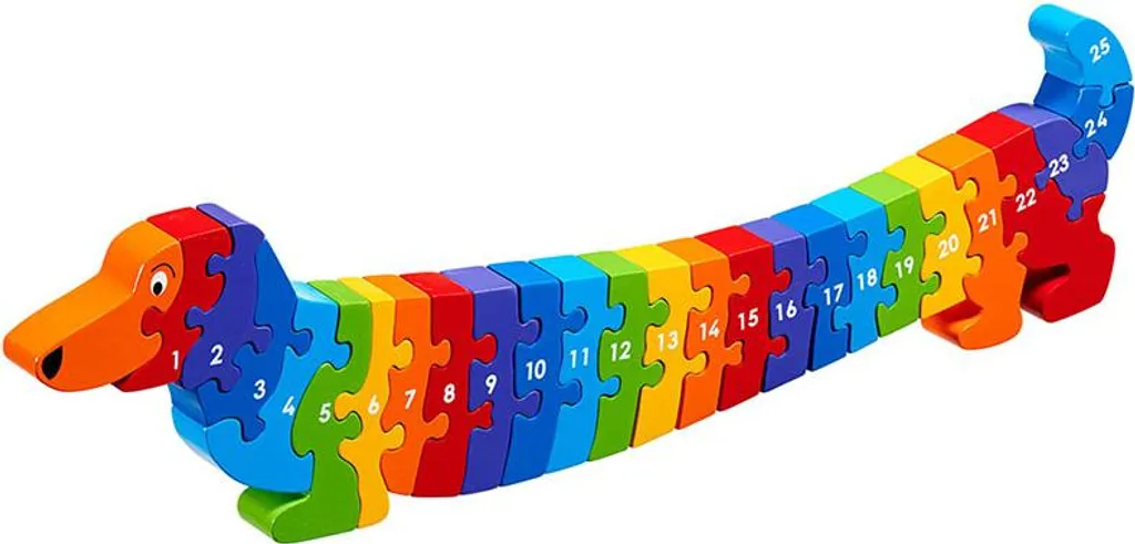 Jouets d'Éveil en Bois Animaux Multicolores Lanka Kade NJ76 25 Pièces
