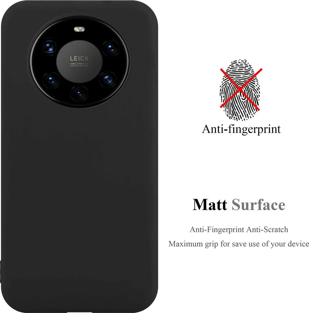 Suncase - Custodia in vera pelle per Huawei Mate 9, con linguetta di estrazione