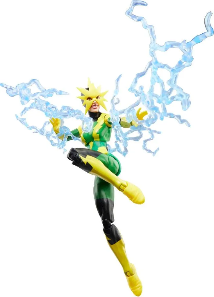 Figurine Spider-Man Electro 15 cm - Jouet d'action Marvel articulé