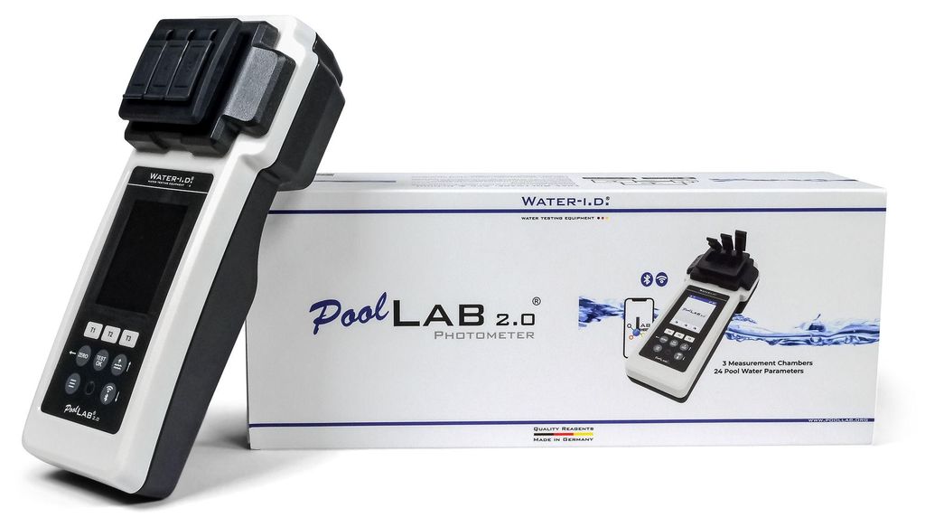 PoolLab 2.0 Photometer + Nachfüllpack Produktbild 
