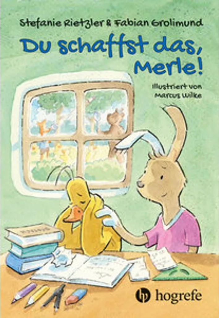 Livre éducatif Merle en carton rigide - Histoire sur la confiance en soi