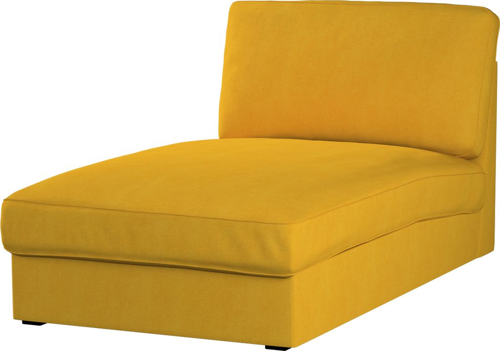 Dekoria Bezug für Kivik Recamiere Sofa, senffarbe, Bezug für Kivik Recamiere
