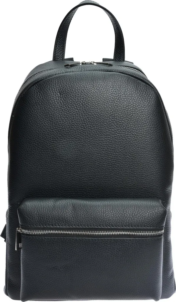 Sac à Dos Cuir Noir Anna Luchini - Finie l'encombrement avec le AL TSBV