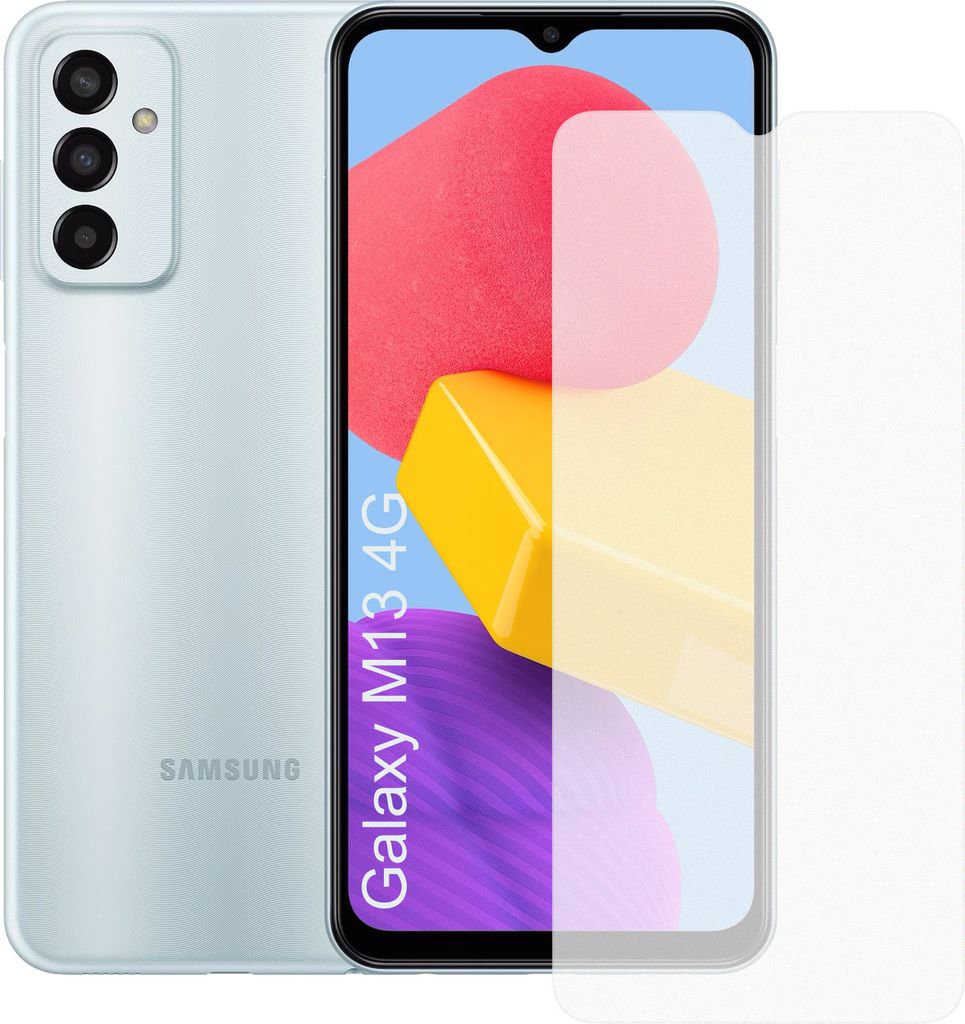 Display-Schutzfolie Displayschutz-Glas 9H Glas für Samsung Galaxy M13 4G