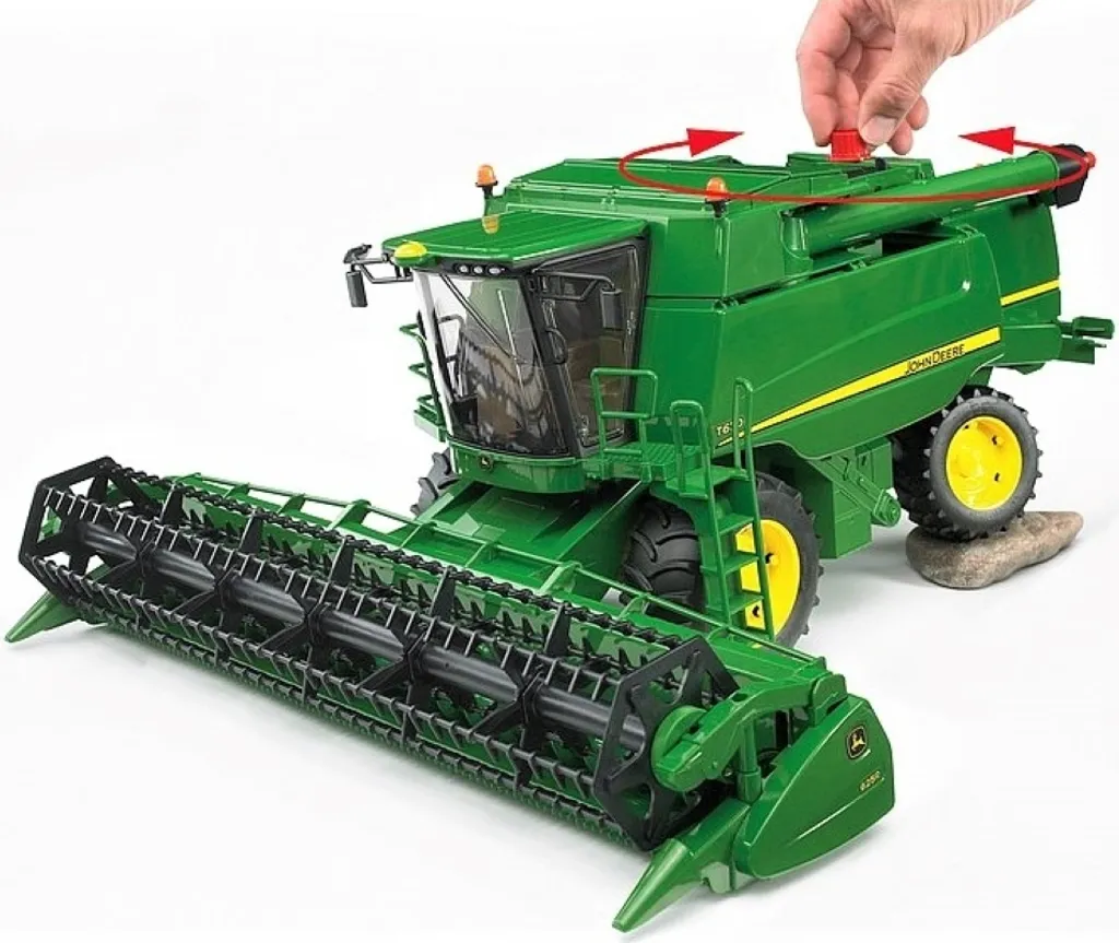 Bruder 02132 Moissonneuse-batteuse John Deere T670i avec grains - 28