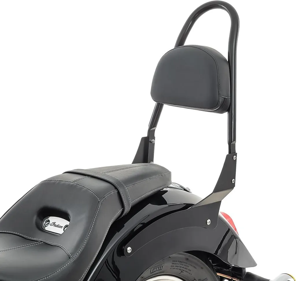 Dossier Passager Sissybar Noir pour Moto Indian Scout Sixty 15-23