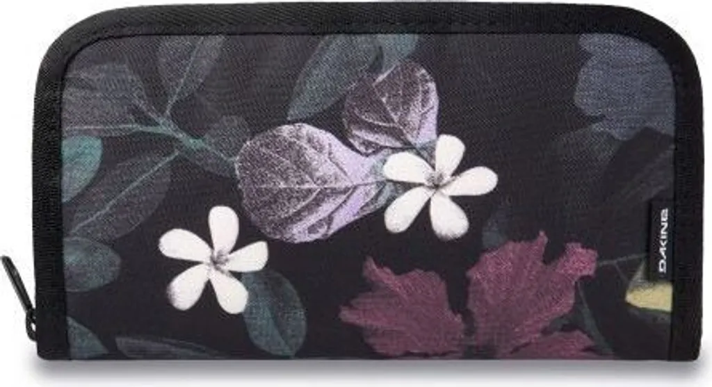 Dakine Luna Wallet Schwarz: Portafoglio Tecnico Resistente RFID