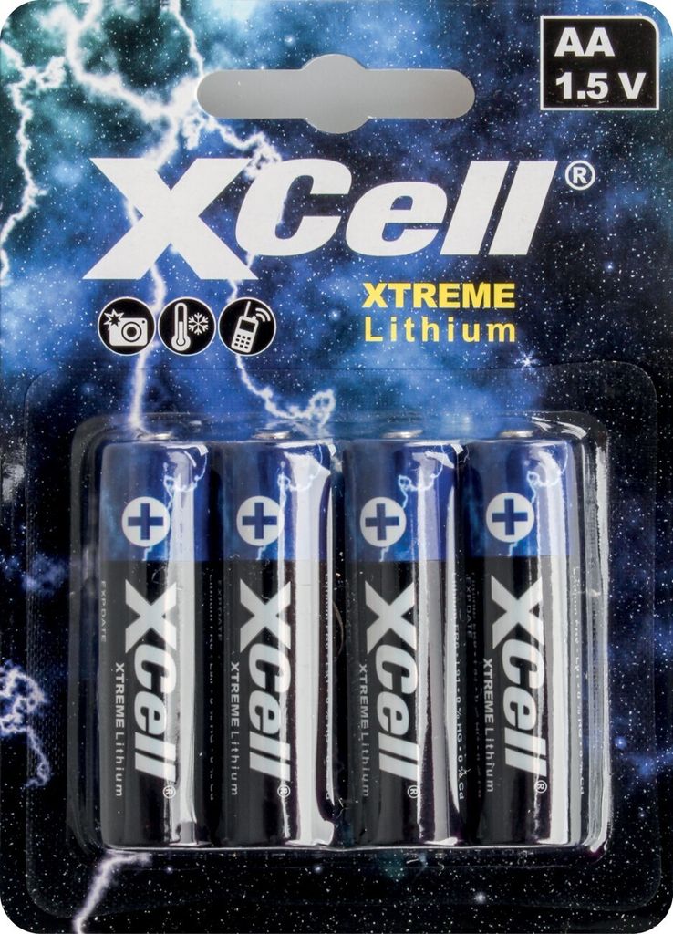 XCell XTREME Lithium Batterie FR6/L91 AA (Mignon) 14500 - 1,5V 3000 mAh