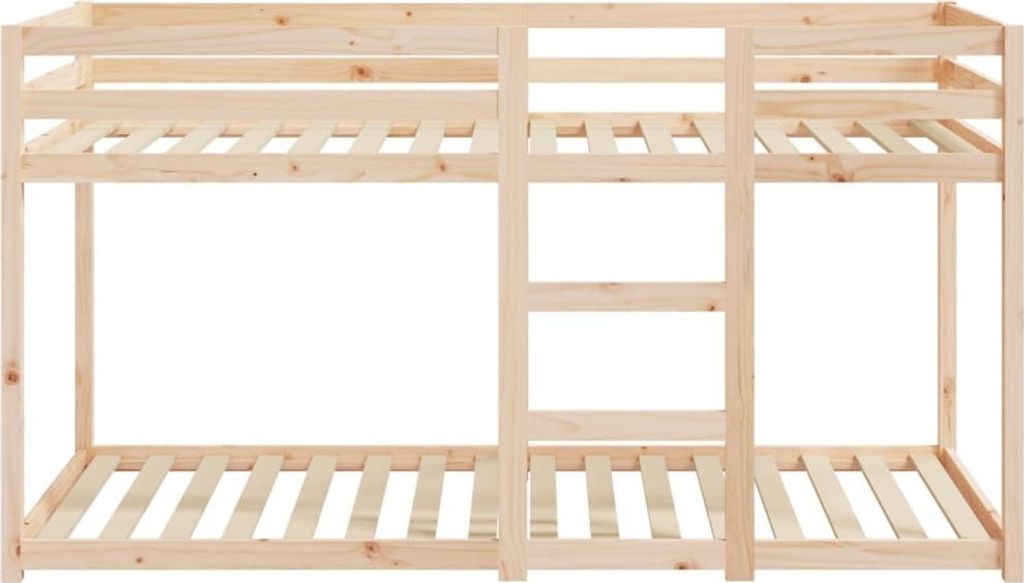 Łóżko piętrowe 80x200 cm lite drewno sosnowe Zdjęcie produktu 5