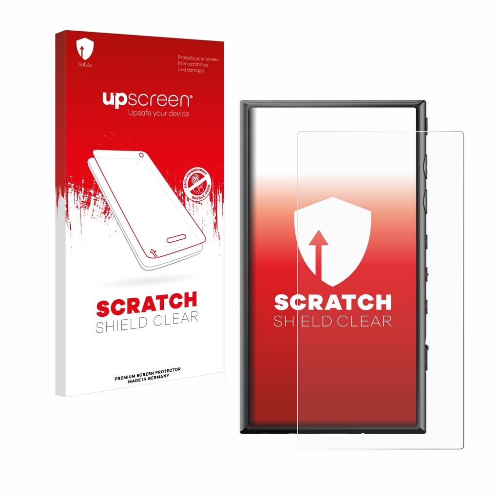 upscreen Schutzfolie für Sony Walkman NW-A306 Displayschutz Displayschutzfolie Folie Klar Transparent