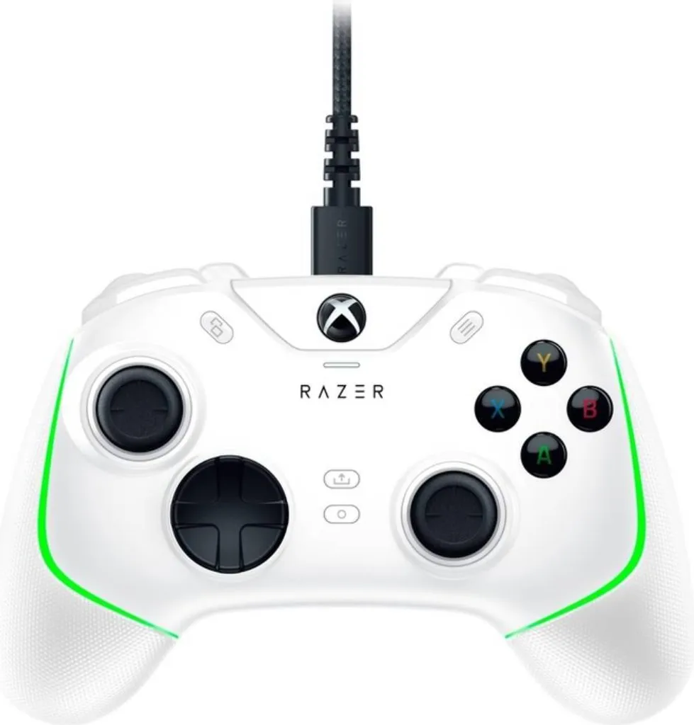 Manette Xbox Razer Wolverine V2 Chroma Blanc idéale pour l'E-sport PC