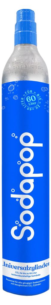 Bombola universale Sodapop per CO₂ | 425g di anidride Immagine del prodotto 