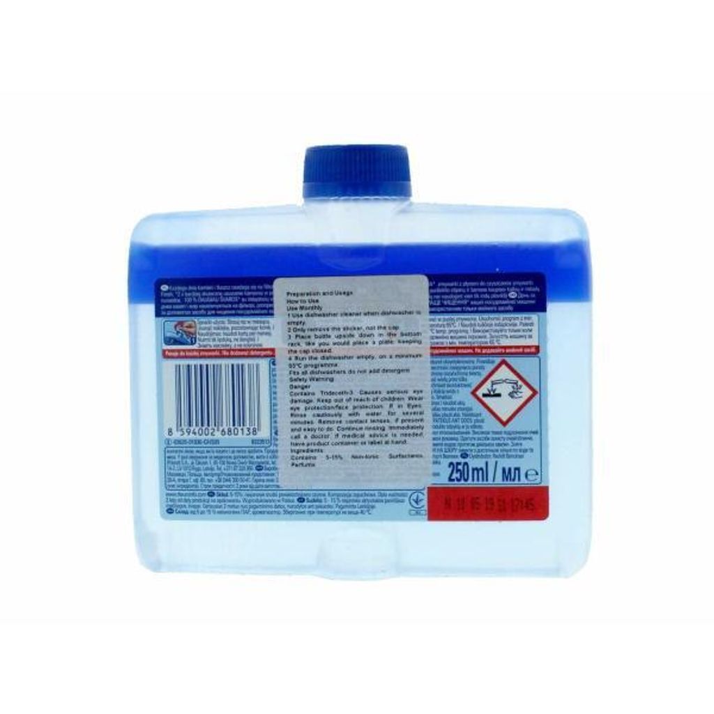Finish, čistič myčky nádobí, běžný, 250 ml Obrázek produktu 10