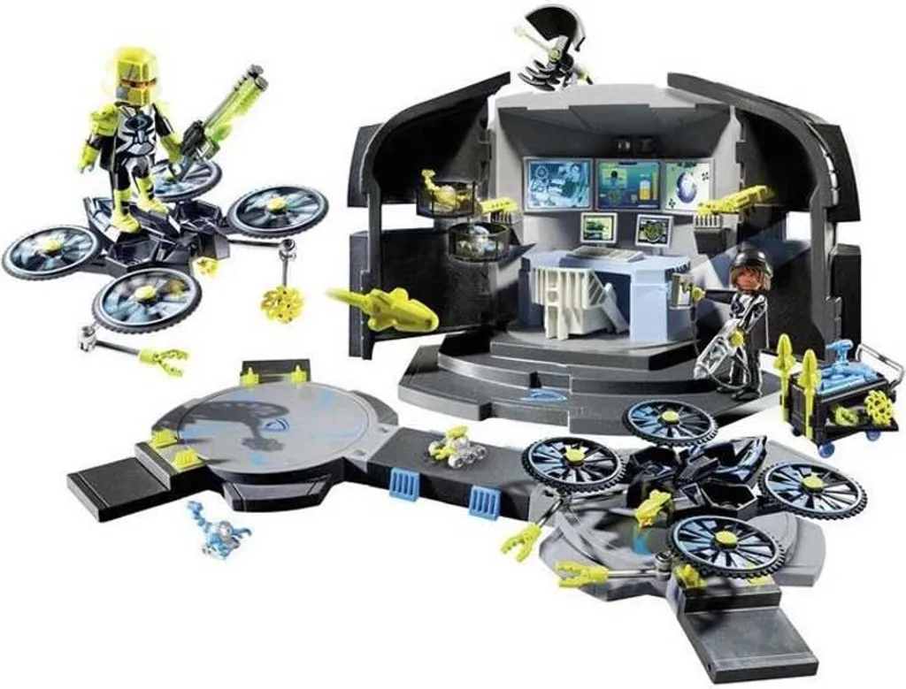 PLAYMOBIL Top Agents 9250 Centre de Commandement du Dr. Drone Labo - 27