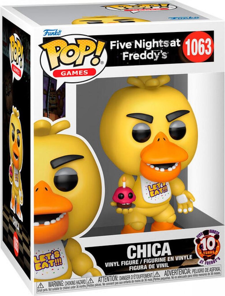 Five Nights at Freddy's - Chica 1063 - Funko Pop! Produktbild 