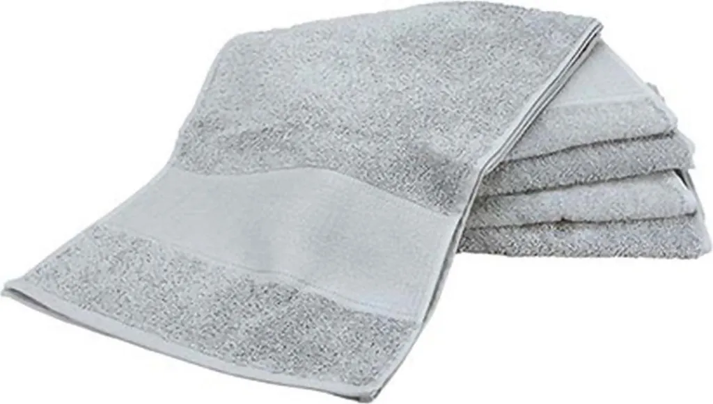 A&R 703.50 PrintMe Sport Towel 30x140 Grigio Chiaro Cotone 450g