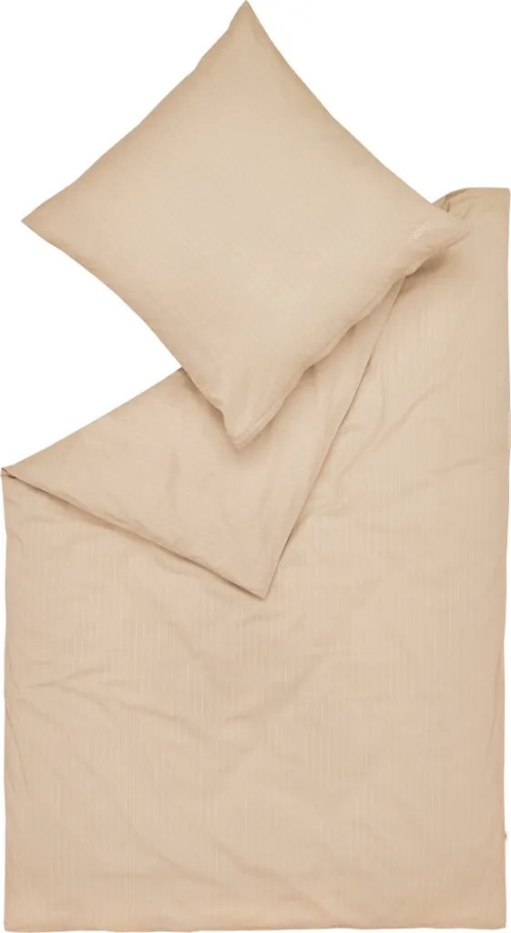 Couette 135x200 cm Esprit Cuno Sable - Literie polyvalente haut de gamme