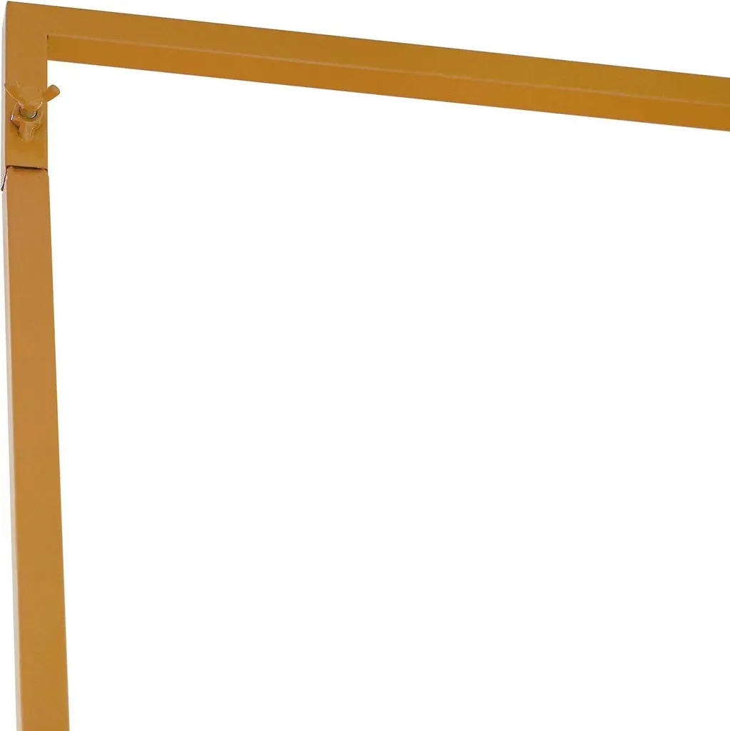 Arche décoration mariage 3x3 m, support de fond XL or pour cérémonie