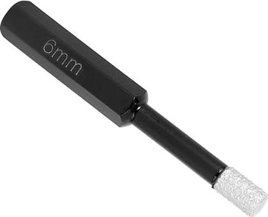 Slip-Sechskantschaft-Trockenbohrer für Marmor, Fliesen und Keramik - Hohes und Ergonomisches Design (6MM)
