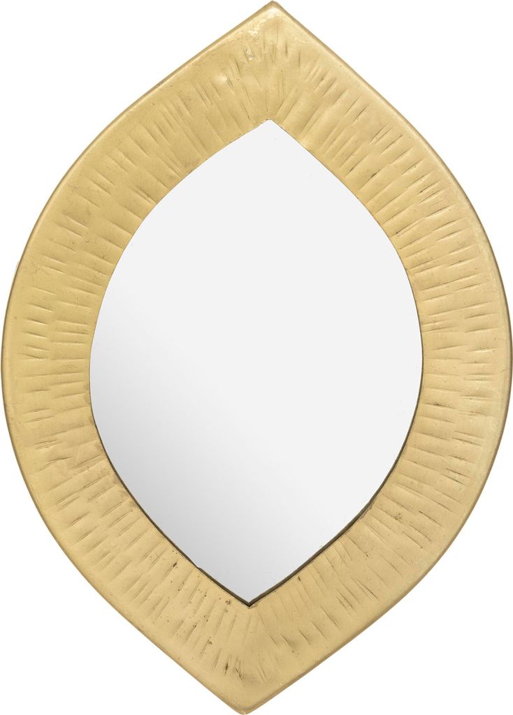 Wandspiegel ROMY mit quadratischem goldfarbenem Produktbild 