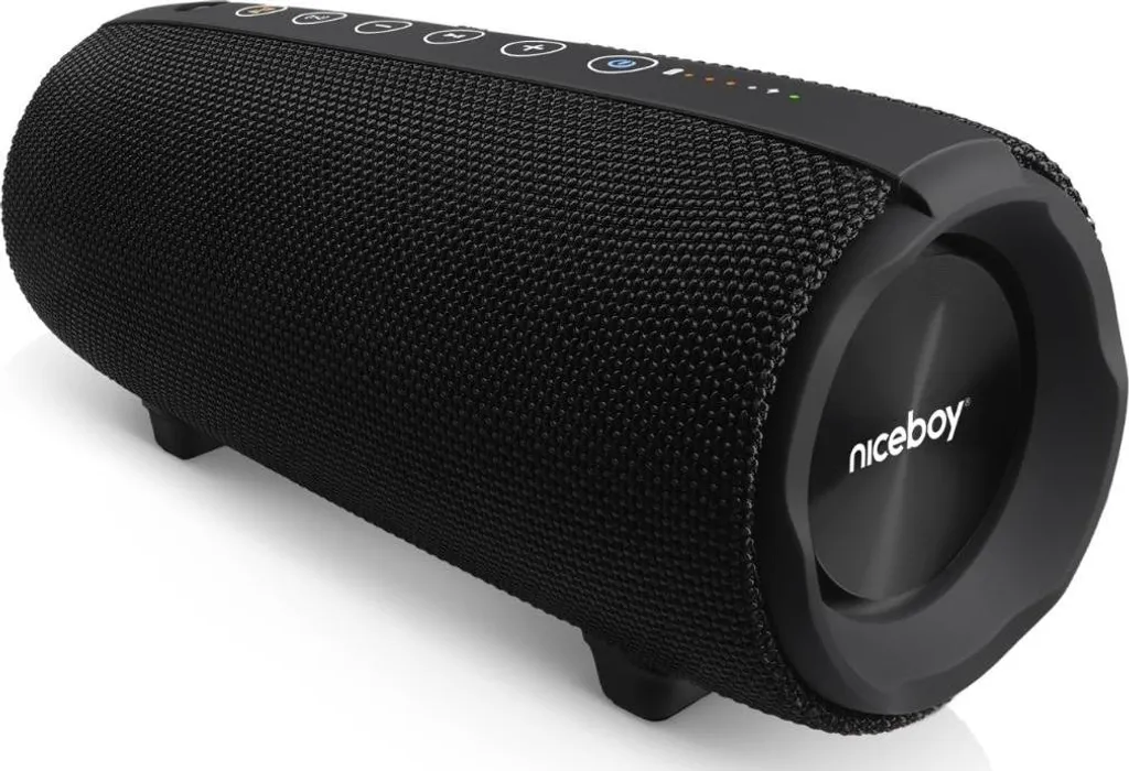Niceboy Titan 4 : Finissez-en avec le son faible - Enceinte Bluetooth Intense