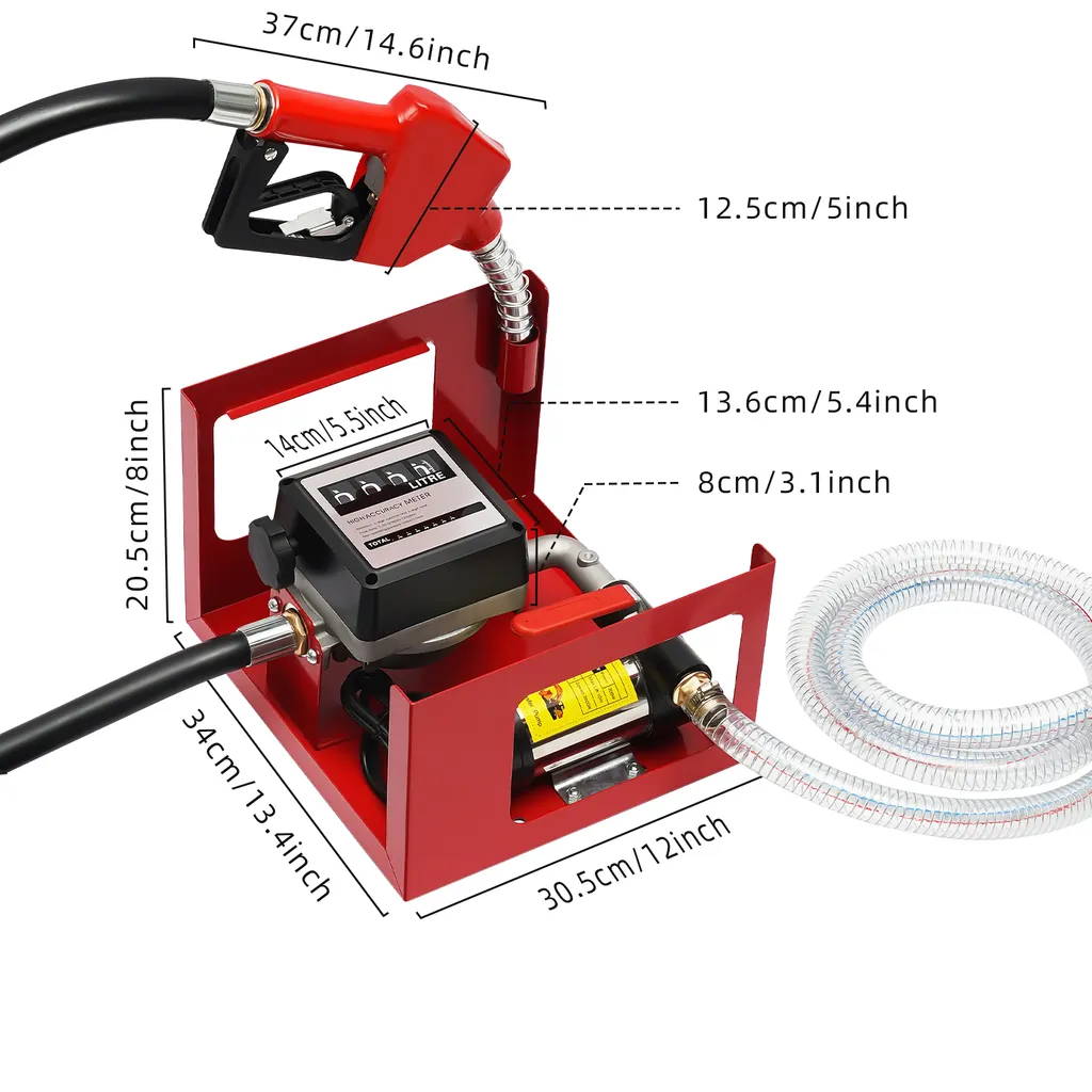 Pompe à carburant auto-amorçante grand débit de 45 L/min - 2
