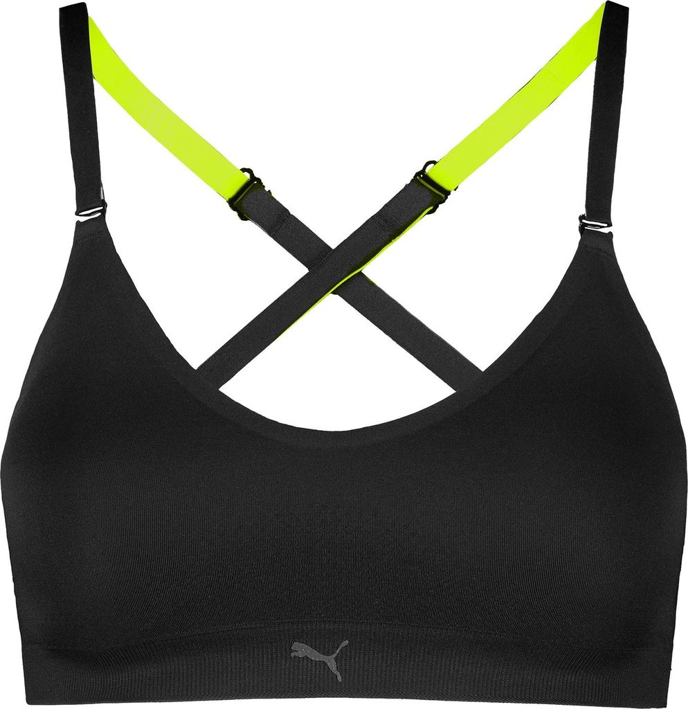 PUMA Damen Sport Bustier 3D Knit Sport Triangle Top