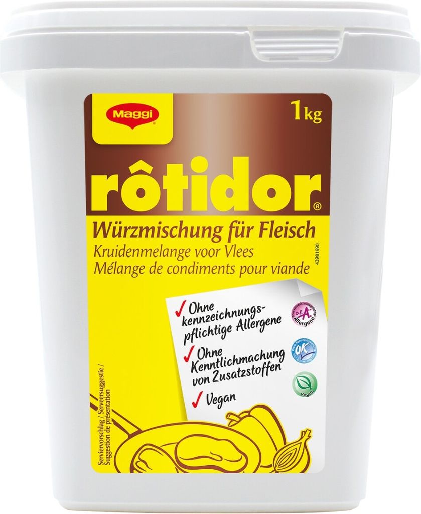 Maggi Rôtidor zum Würzen von Fleisch Eimer 1 Kilo Produktbild 