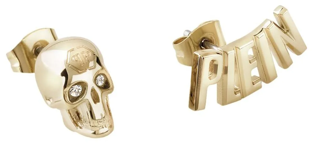 Bijou Philipp Plein PJ1AA02EU Femme Design Hexagonal Acier Argenté Luxe