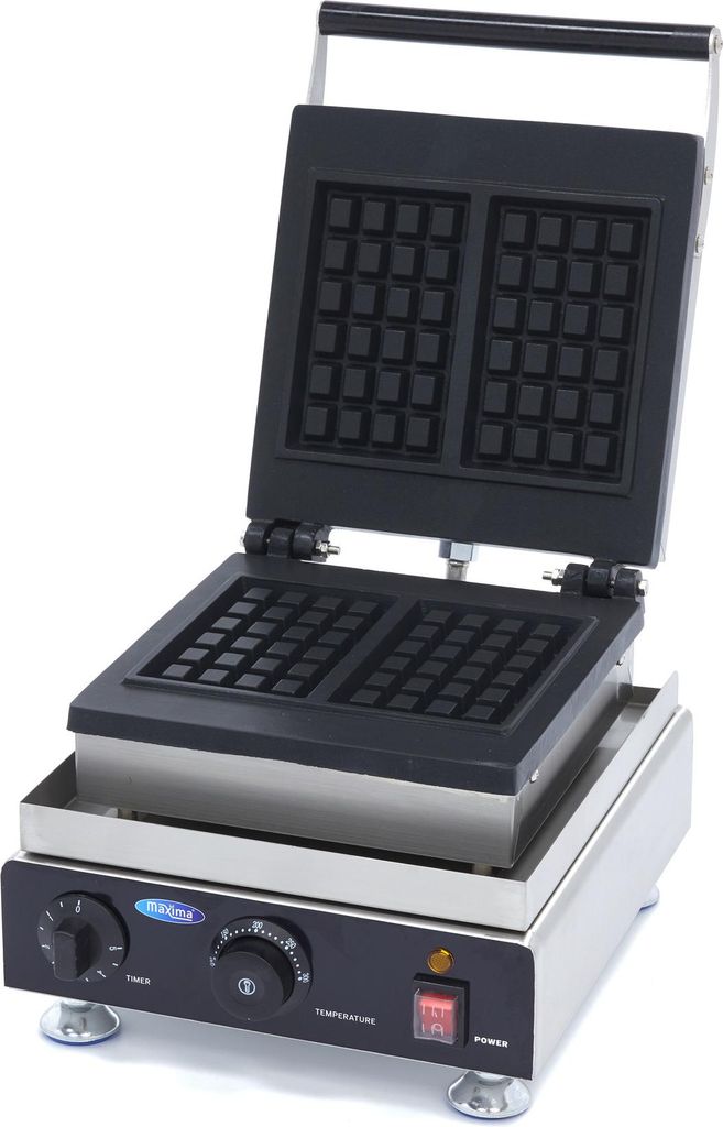 Maxima - Gaufrier Gastro - 2 pièces - Belge Image du produit 
