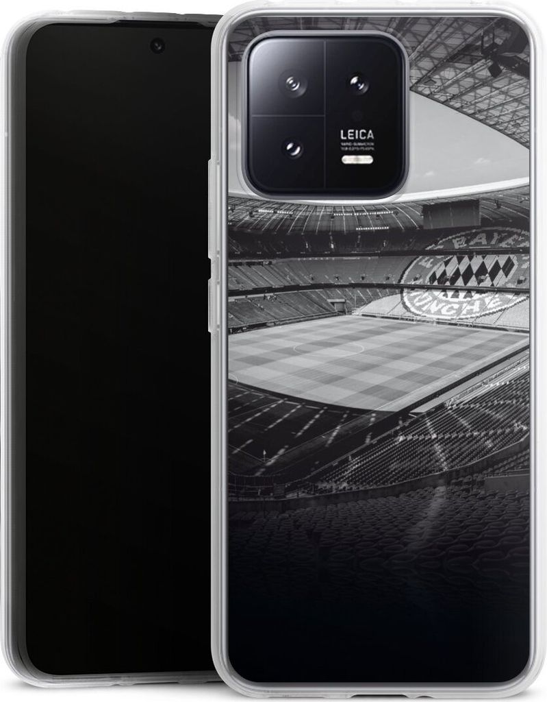 DeinDesign Handyhülle für Xiaomi 13 Silikon Hülle Case Smartphone Schutzhülle FC Bayern München FCB Stadion