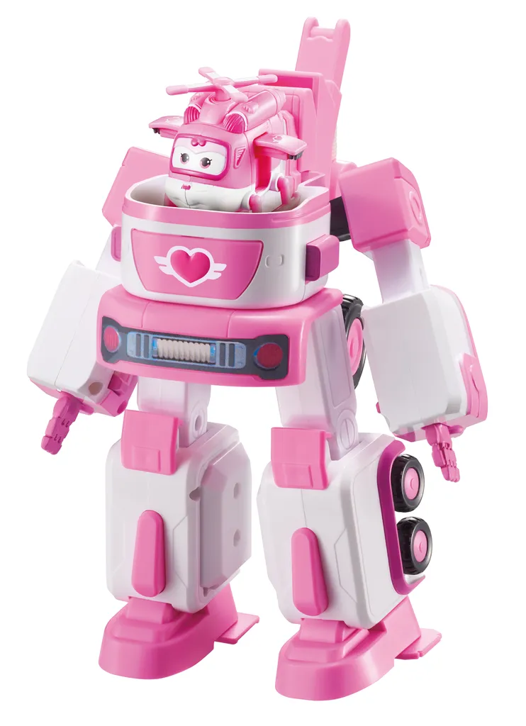 Robot Transformable Super Wings Dizzy Deluxe avec Sons et Lumières - 2