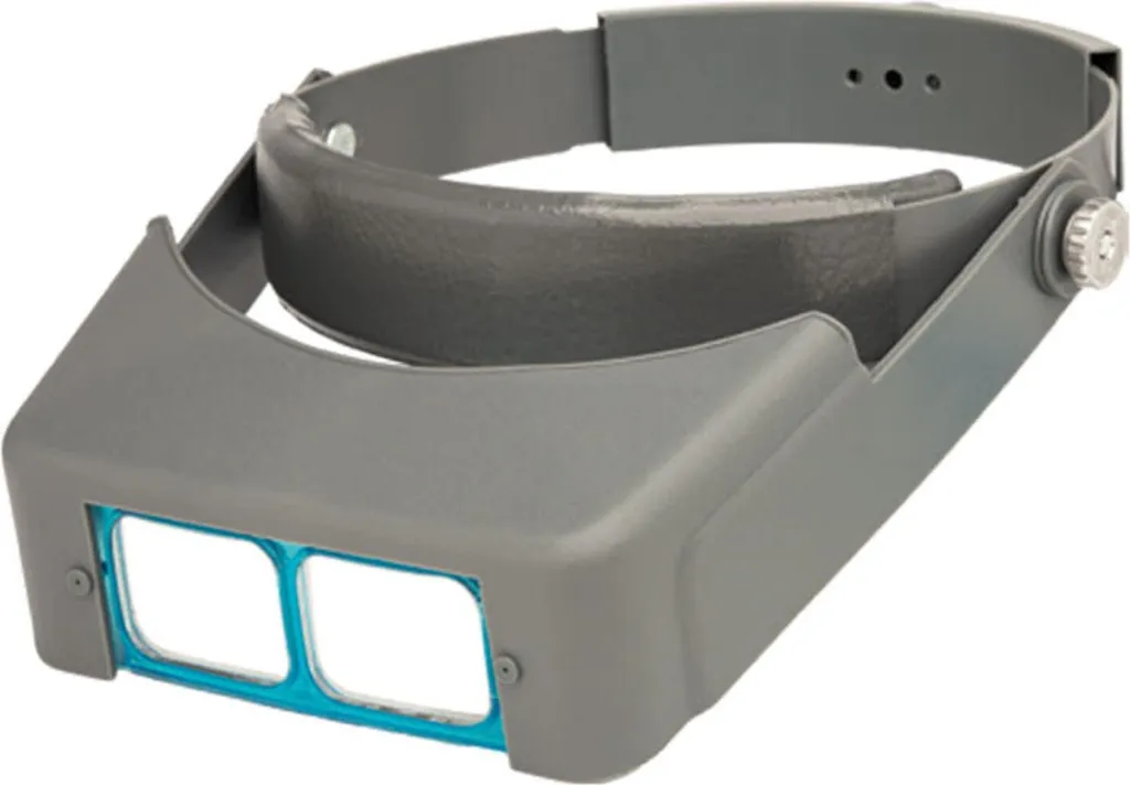 Loupe de tête anti-fatigue oculaire avec 4 lentilles en verre Pro