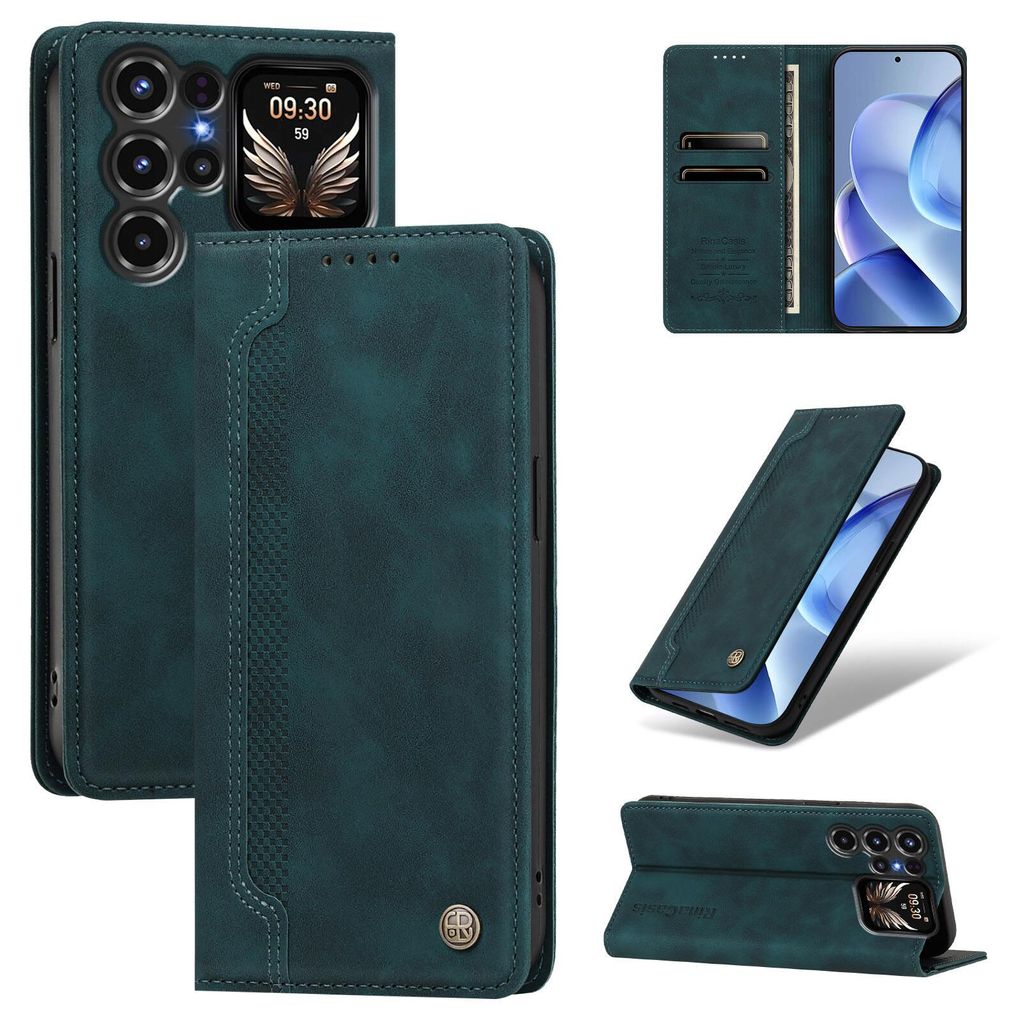 Handyhülle für Oukitel C68 Plus, Leder Wallet Klapphülle Produktbild 