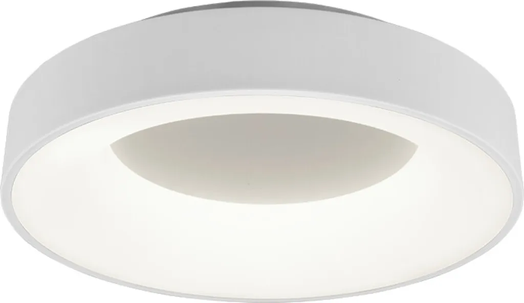 Trio GIRONA 671210131: Plafoniera LED con Switch Dimmer Bianco